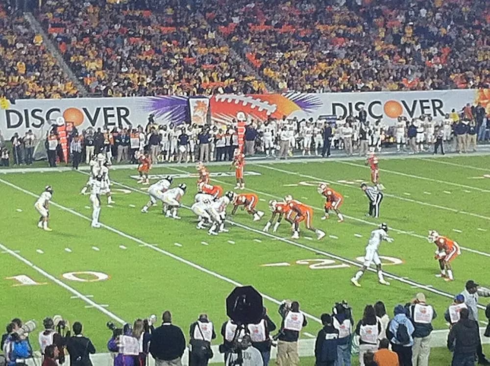 El estadio durante el Orange Bowl de 2012