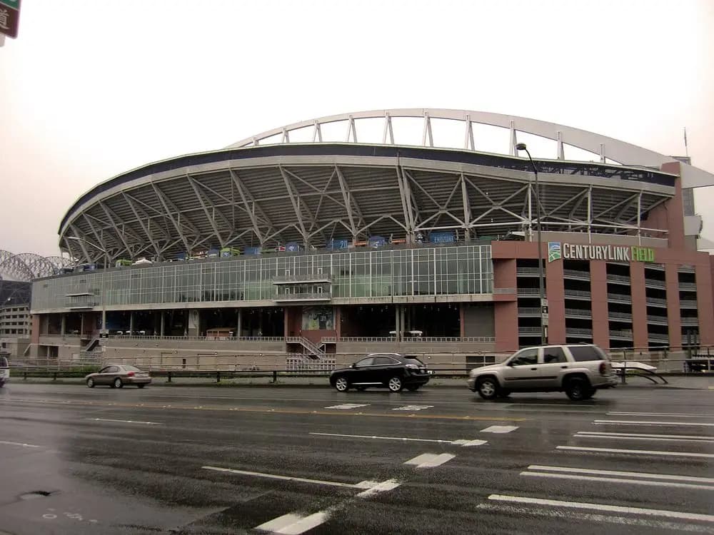 Exterior del estadio de Seattle