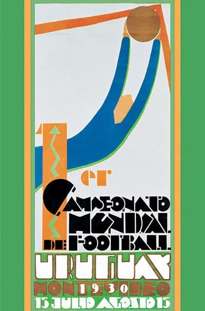 Afiche del Mundial 1930