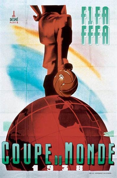 Afiche del Mundial 1938