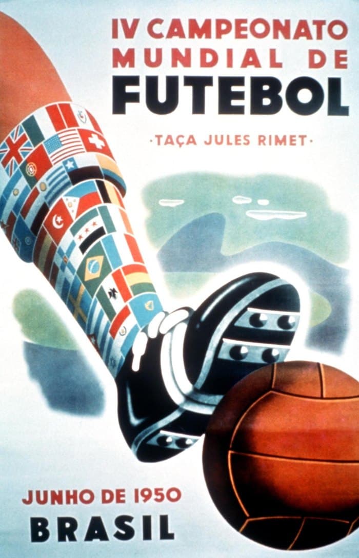 Afiche del Mundial 1950