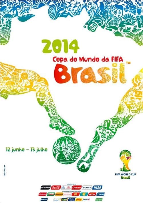 Afiche del Mundial 2014